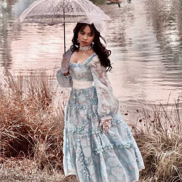 Needle & Thread Summer Blossom Ankle Gown Custom Made Replica - Picture 6 of 8